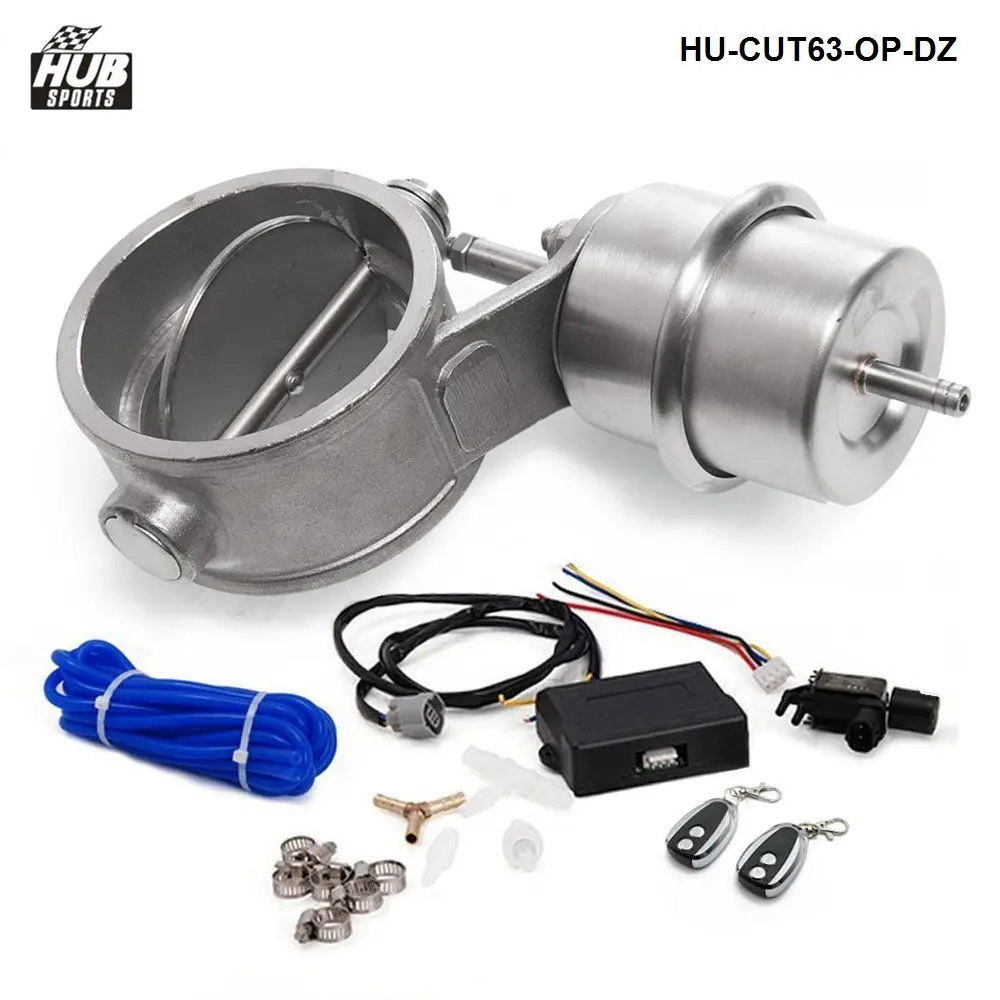 Комплект регулирующих клапанов выхлопных газов с вакуумным приводом вырез 2 5