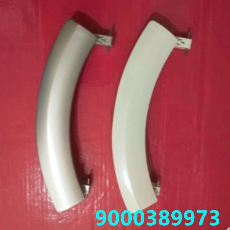 

1PCS new used washing machine Drum washer door handle silvery color 9000389973