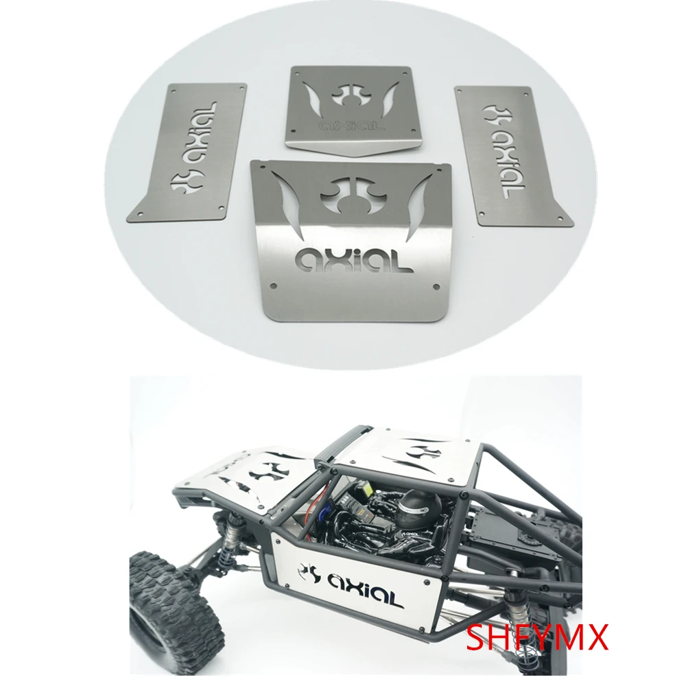 Гусеничный Радиоуправляемый автомобильный корпус комплект из нержавеющей стали