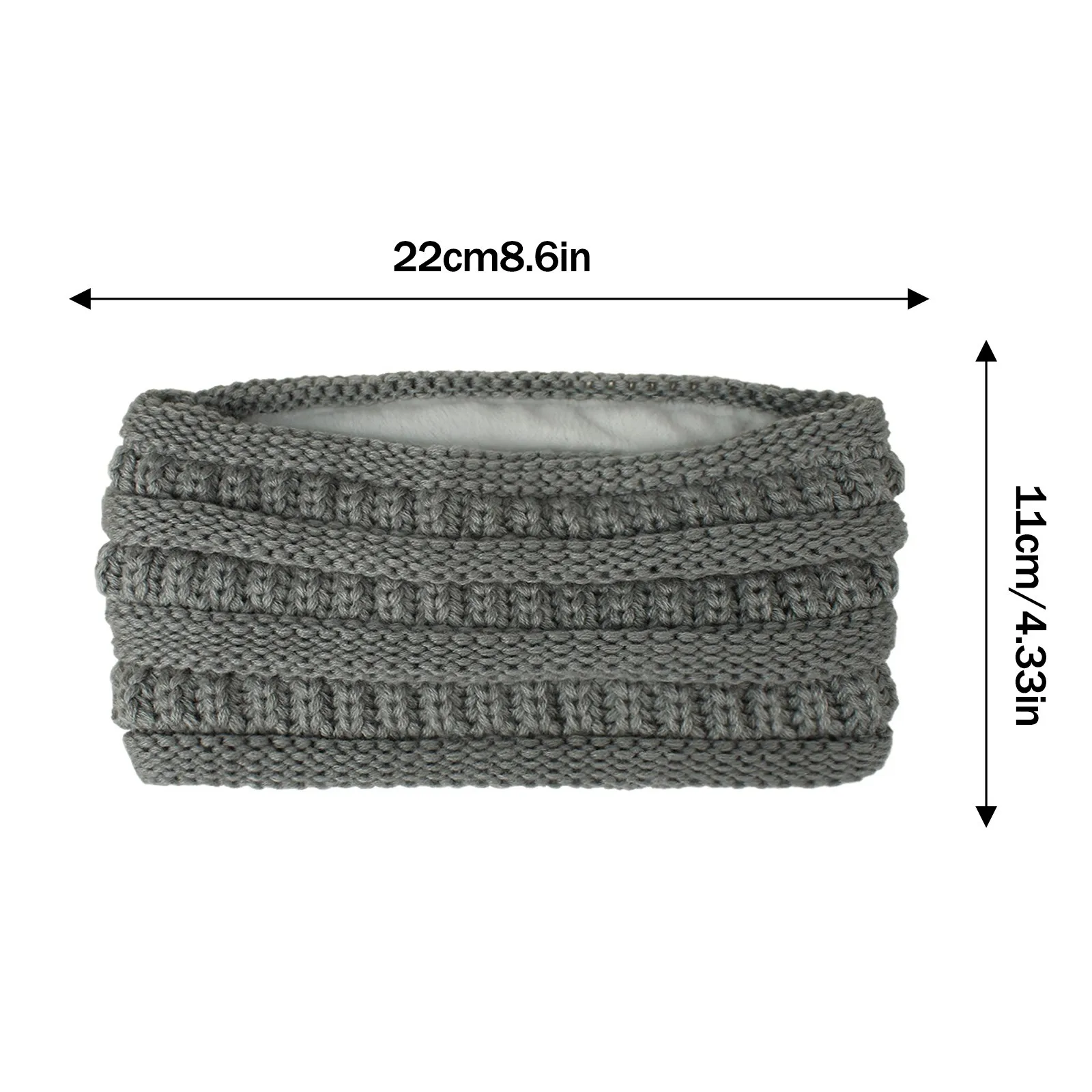 

Headband Wool Polyester Print Hair Band Warmth Knitting Hair Accessories Vintage Stretch Warmth Winter Daily Headbands For Women