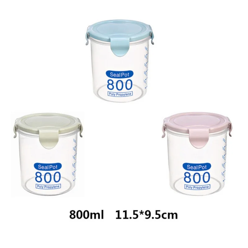 Герметичный контейнер для хранения пищи Кухонный Контейнер сухого зерна молока