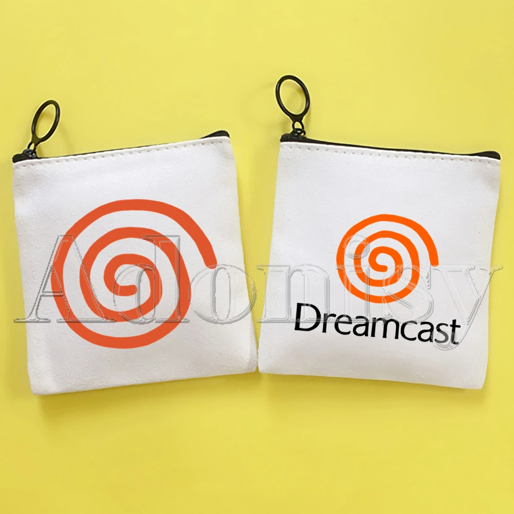 

Dreamcast Tribute Swirl Korean Version Simple Coin Purse Coin Purse Female Student Canvas Cute Key Bag Mini Clutch Small Purse