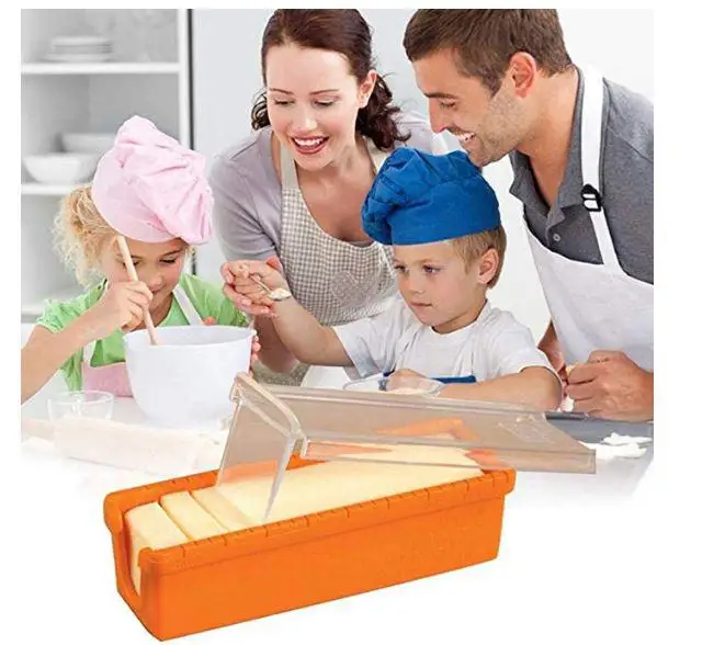 Чехол слайсер для масла с чехлом силиконовый резак и сыра контейнер хранения