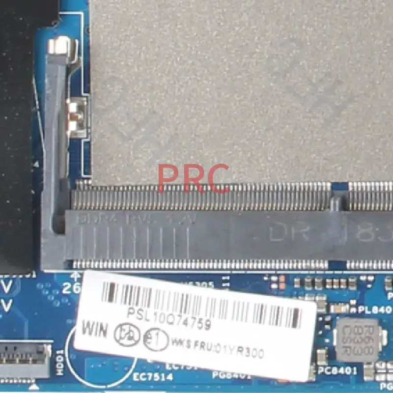 Günstig 01YR300 Für LENOVO Thinkpad T580 P52S I7-8550U Notebook Mainboard 17812-1 448,0 CW 07,0011 N18M-Q1-A1 DDR4 Laptop Motherboard