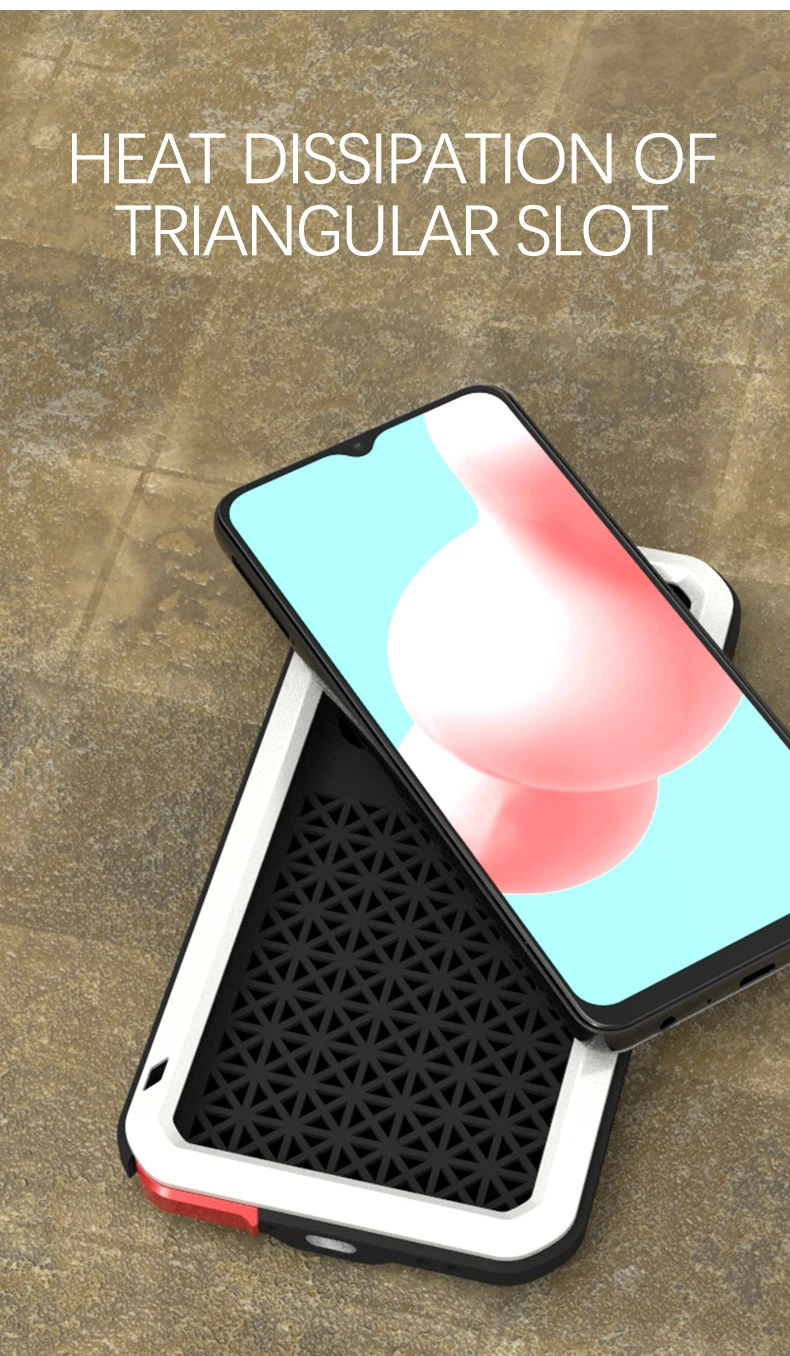 for samsung galaxy a32 5g waterproof case shock dirt proof water resistant metal armor cover for galaxy a32 5g phone case free global shipping