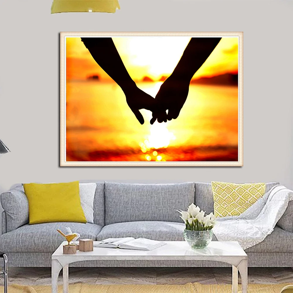 Набор для алмазной живописи 5D сделай сам вышивки пар мозаика вышивка крестиком