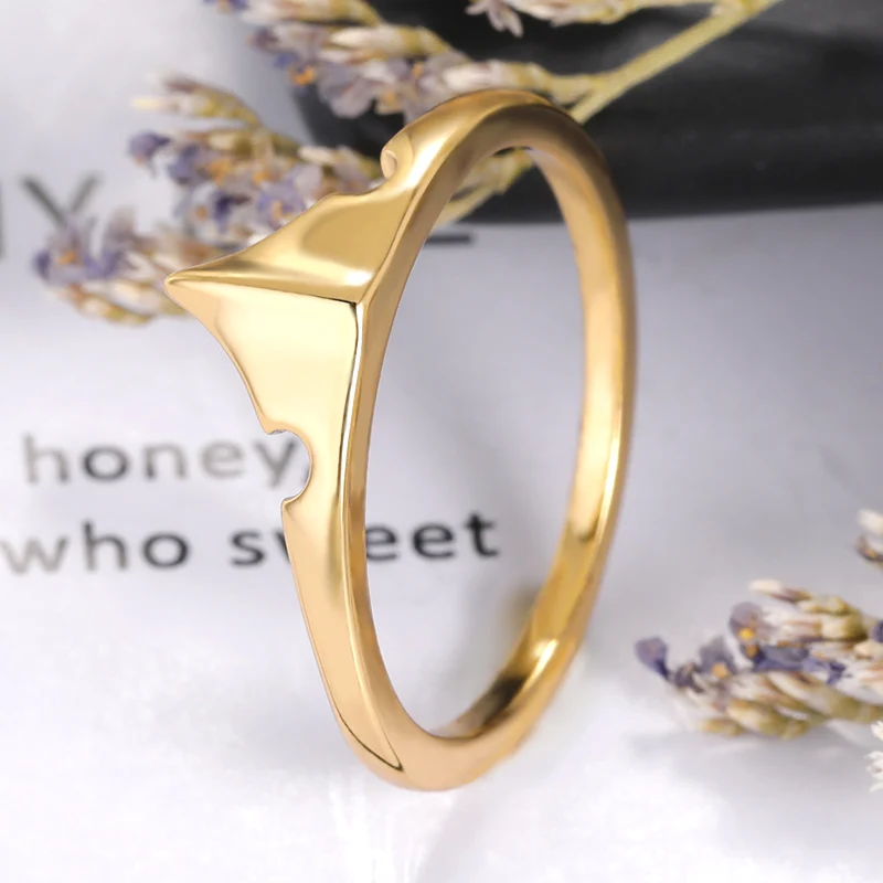 Горячая Распродажа кольцо с короной модное из нержавеющей стали для банкета