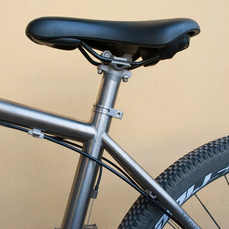 Зажим для сиденья велосипеда 34 9 мм винты из титанового сплава зажим горного |