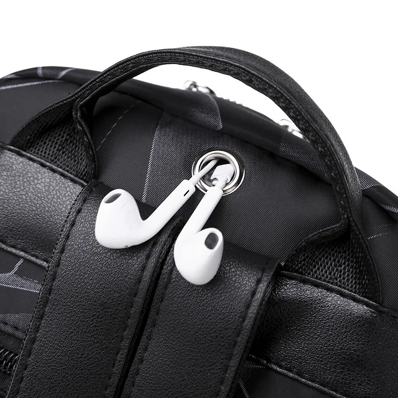 Черный геометрический водонепроницаемый Оксфорд Back Pack маленькие рюкзаки для женщин девочек подростков пакет школьной сумки женщина колледж