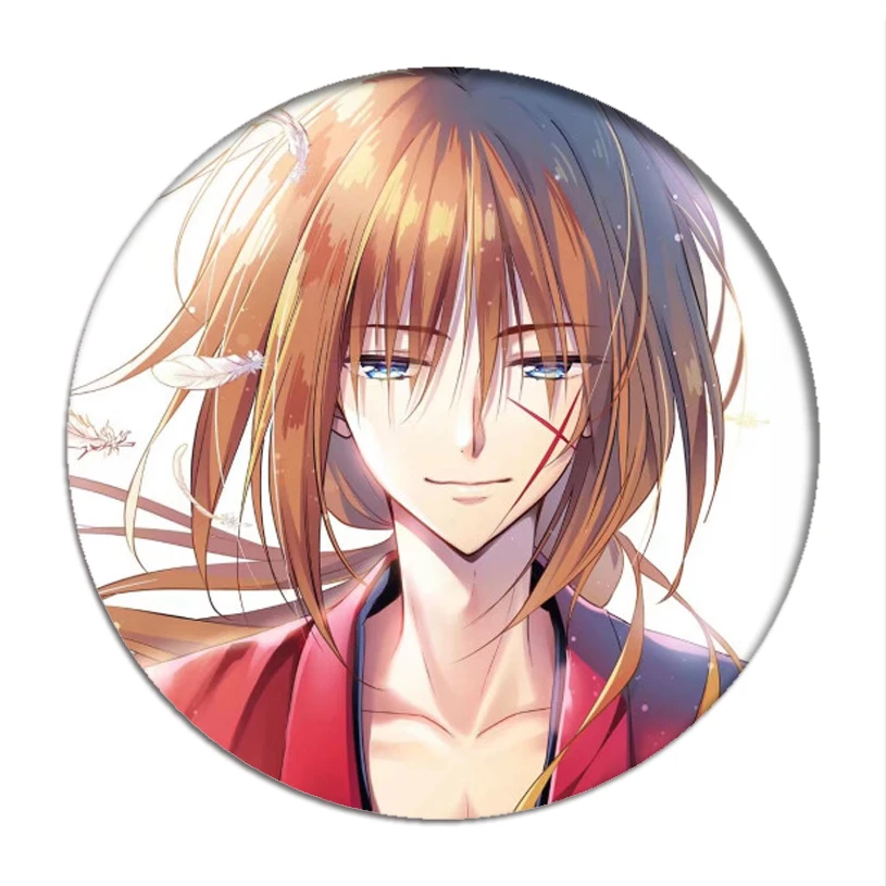 Значки для косплея брошь в виде иконы рууни Кеншина юкиширо Томоэ |