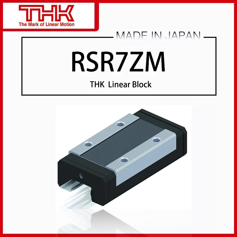 

Original THK linear guide RSR 7 RSR7 RSR7ZM RSR7WZM RSR7ZMUU RSR7WZMUU RSR7ZMSS RSR7WZMSS GK BLOCK