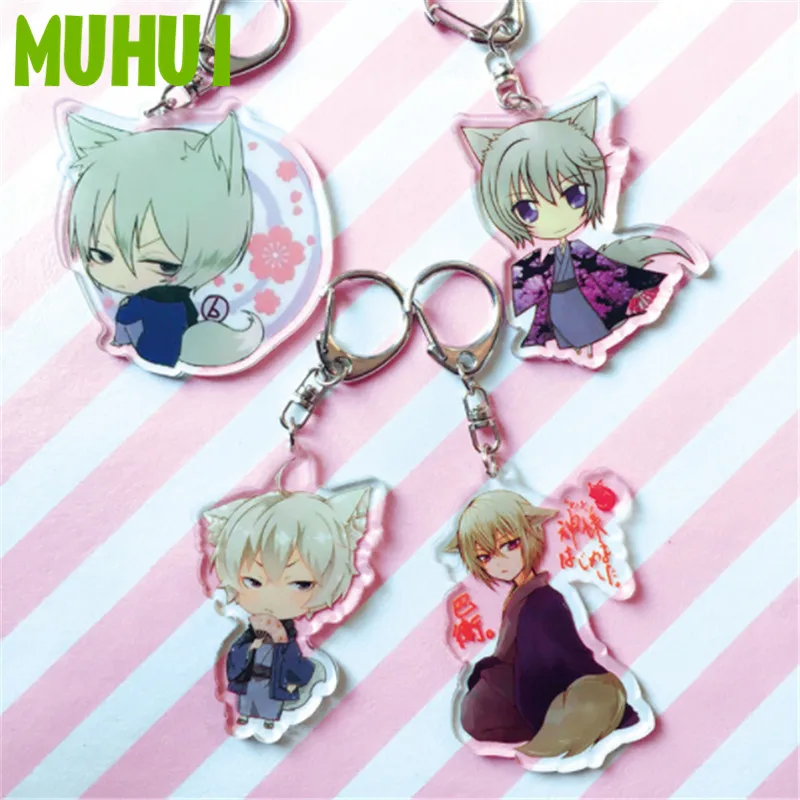

Anime Kamisama Love kuroko no basket Keychain Acrylic Keyring Violet Evergarden Key chain Women Bag Jewelry Children Gift 19133