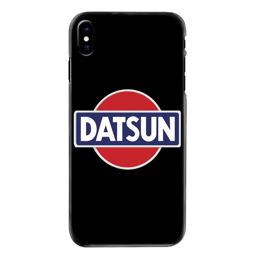 For iPhone 4 4S 5 5S 5C SE 6 6S 7 8 Plus X XR XS Max iPod Touch Accessories Phone Shell Case Datsun Logo Vector NISSAN Art |