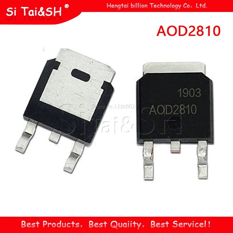 10 шт./лот AOD2810 D2810 TO 252|integrated circuit|circuit integre |