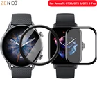 Защитная пленка из мягкого волокна для смарт-часов Amazfit GTS 3 GTS3 GTR 3 Pro GTR3