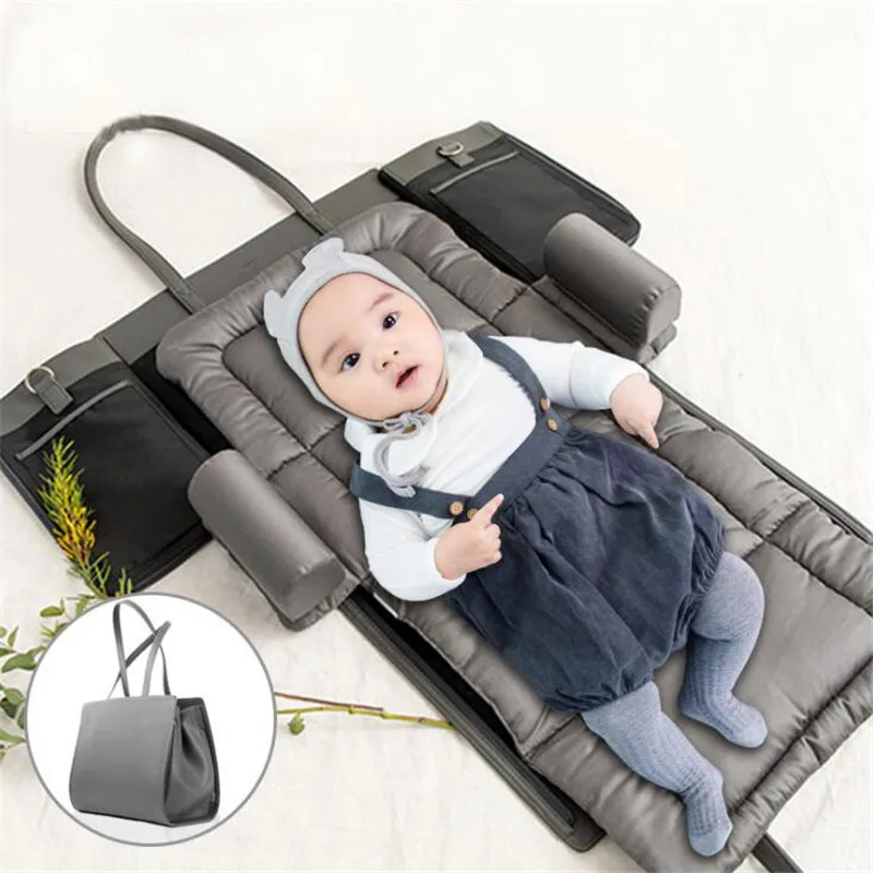 

Portable Baby Diaper Cover Mat Clean Hand Folding Diaper Bag Newborns Foldable Waterproof Changing Pad Diaper