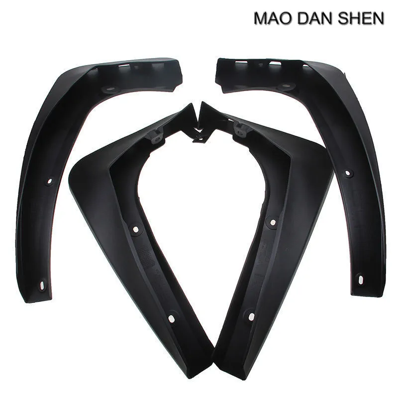 Крылья для защиты от брызг подходят для BMW X1 E84 F48 2010-2018 и X3 E83 F25 2004-2017, комплект из 4 штук.