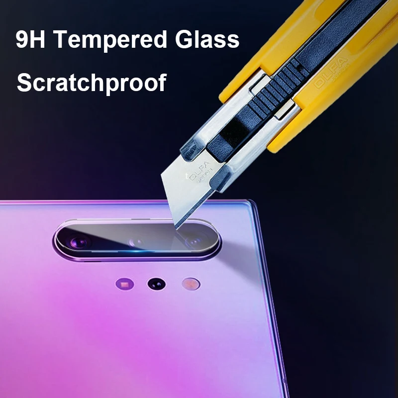 Пленка для объектива задней камеры Защитное стекло Samsung Galaxy Note 10 Plus 8 9 S8 S9 S10 S10E 9H