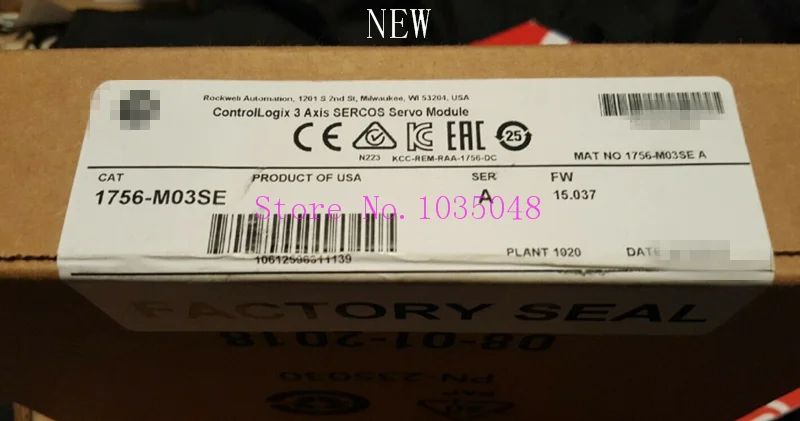 

1PC 1756-M03SE A 1756-M03SE New and Original Priority use of DHL delivery