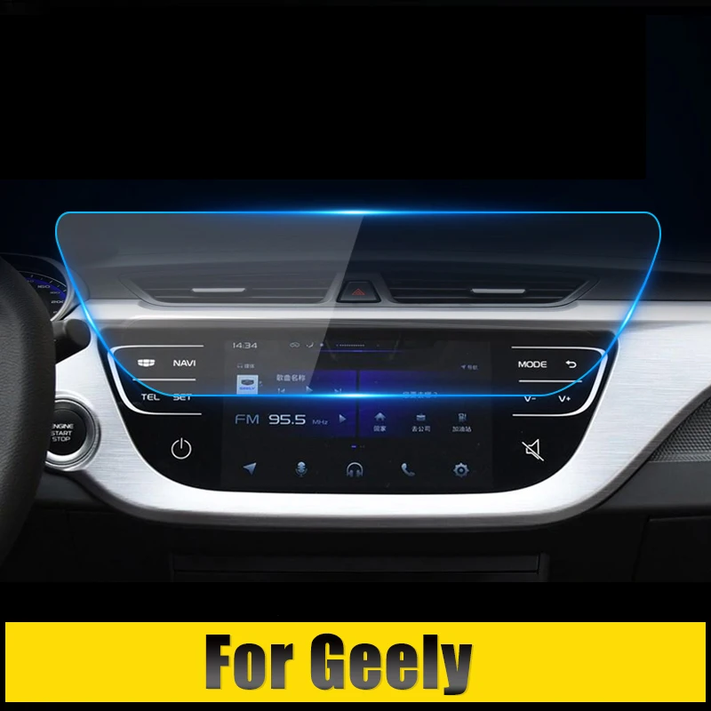 

For Geely Atlas Boyue NL3 SUV Proton X70 Emgrand X7 GS GL Tempered Glass Car Navigation GPS Screen Touch Display Protective Film