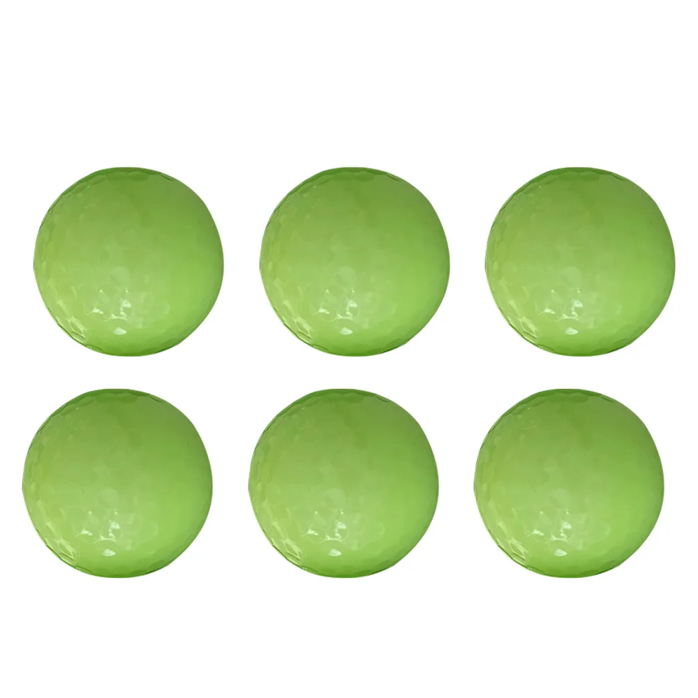 

6Pcs Fluorescent Balls Decorative Luminous Playthings Sport Toys