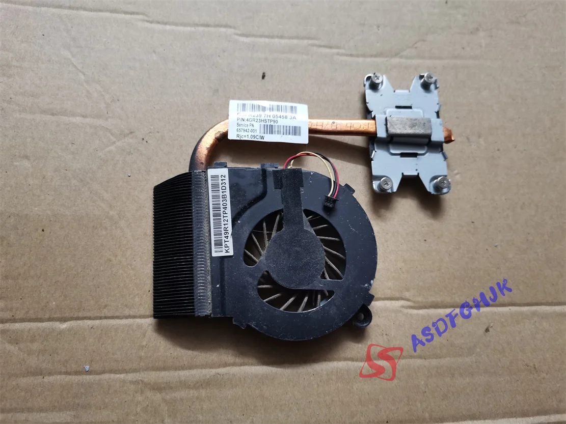 

Genuine FOR HP Pavilion G4 Heatsink 4gr23hstp90 657942-001 & Cooling Fan 646578-001 fully tested