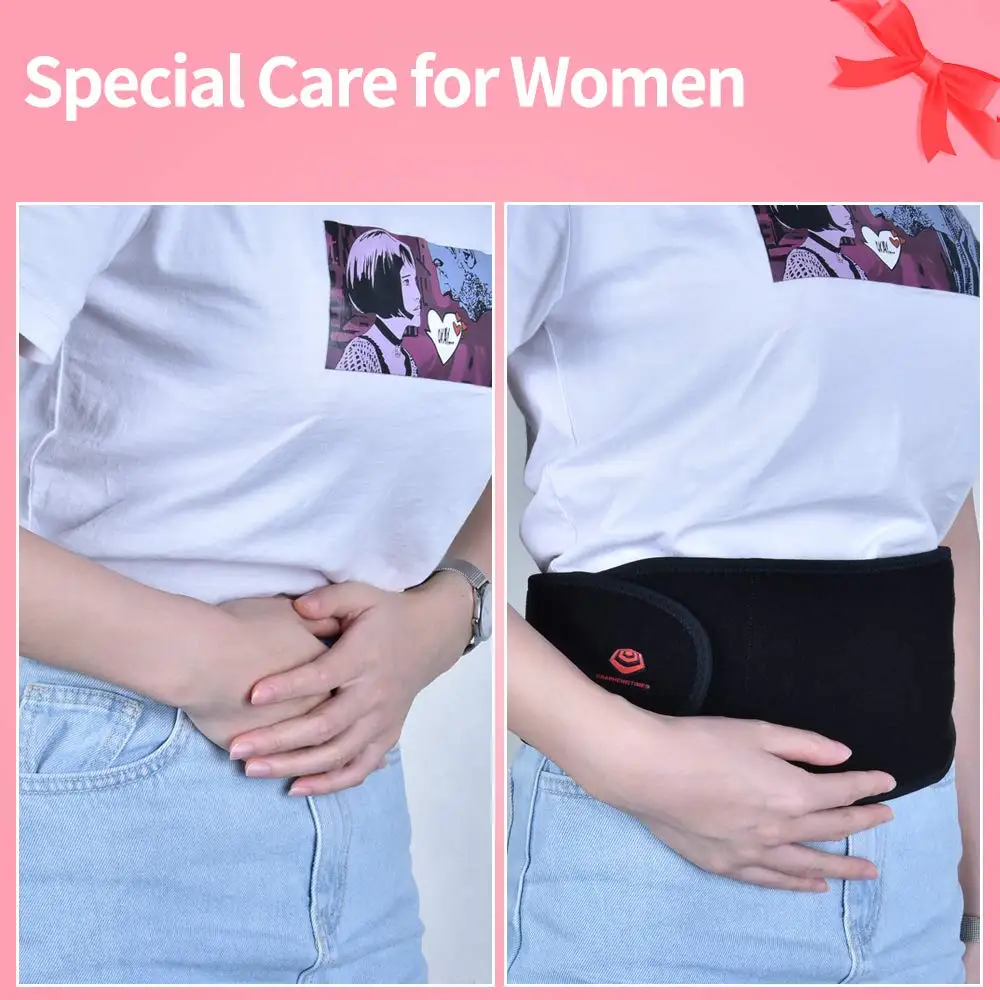 

GRAPHENE TIMES Graphene Intelligent Physical Therapy Pain Relief Lower Back Support Far Infrared Physical Therapy