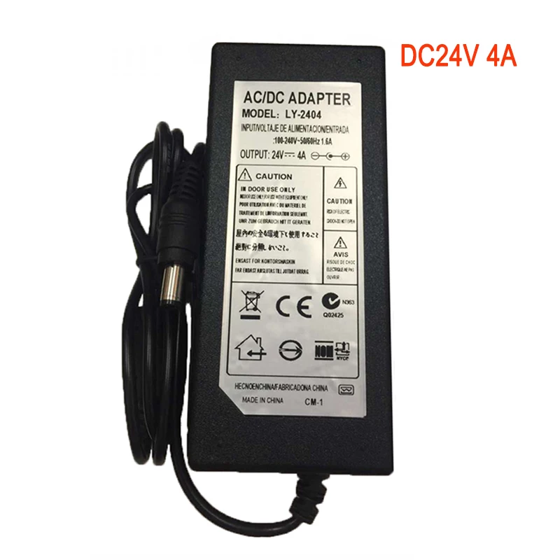 24 В 1A 2A 3A 4A 5A 6A адаптер питания Вход AC100-240V выход DC24V светильник ing трансформаторы зарядное устройство для светодиодные ленты светильник