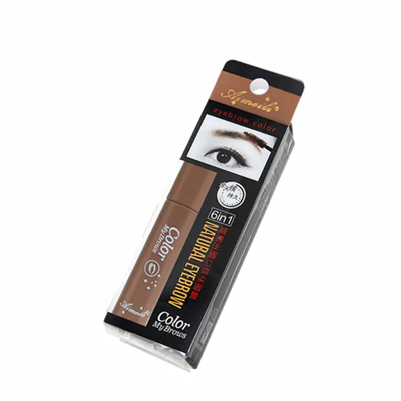 3 цвета Длительное Действие Водонепроницаемый тушь для бровей крем глаз теней