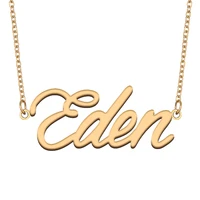 necklace with name eden for his her family member best friend birthday gifts on christmas mother day valentines day