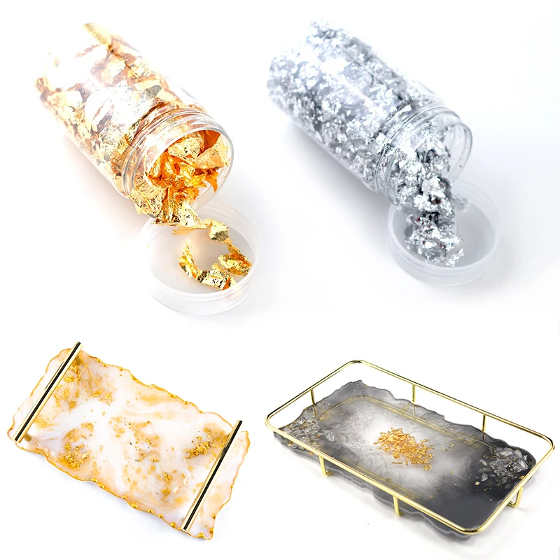 Роскошные блестящие золотые листочки наполнители из золотой фольги конфетти