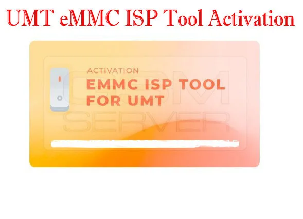 2021 оригинальный новый инструмент активации UMT EMMC ISP для позволяет пользователям