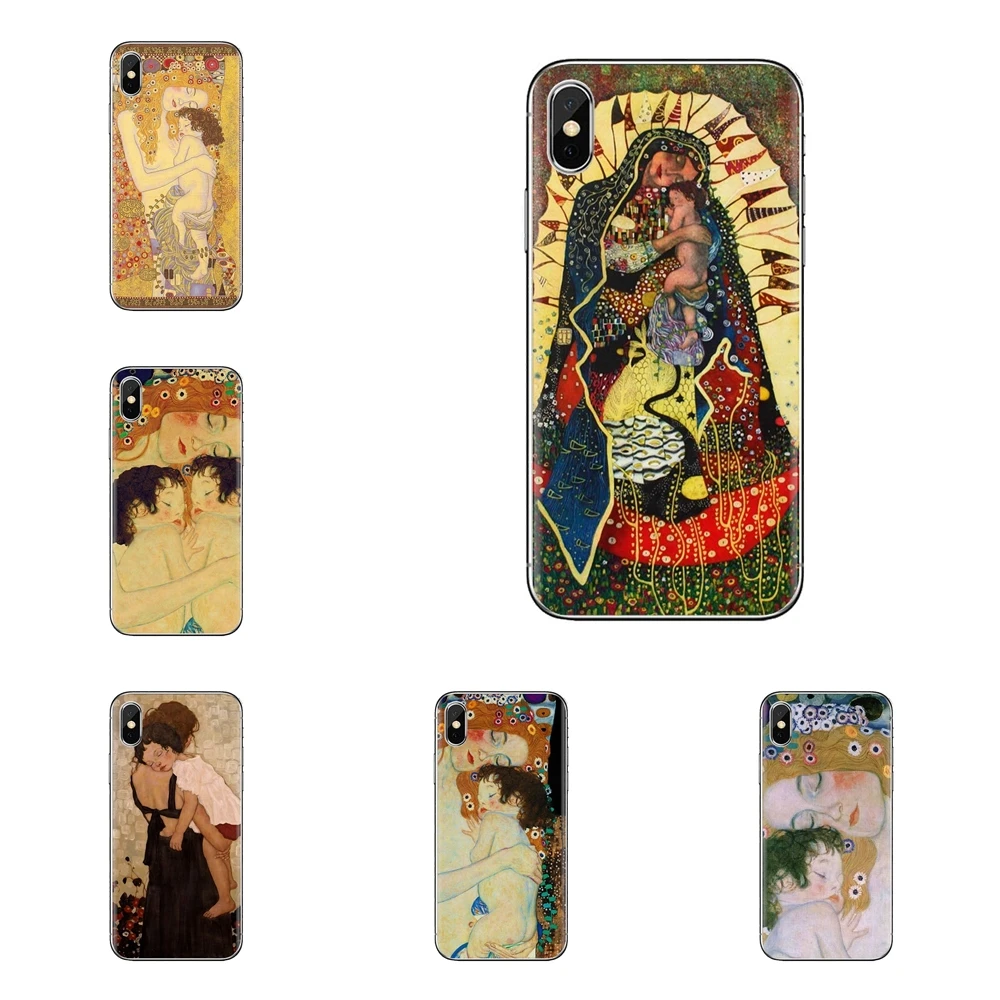 Для samsung Galaxy S2 S3 S4 S5 мини S6 S7 край S8 S9 Plus Note 2 3 4 5 8 Coque Fundas силиконовый чехол Климт