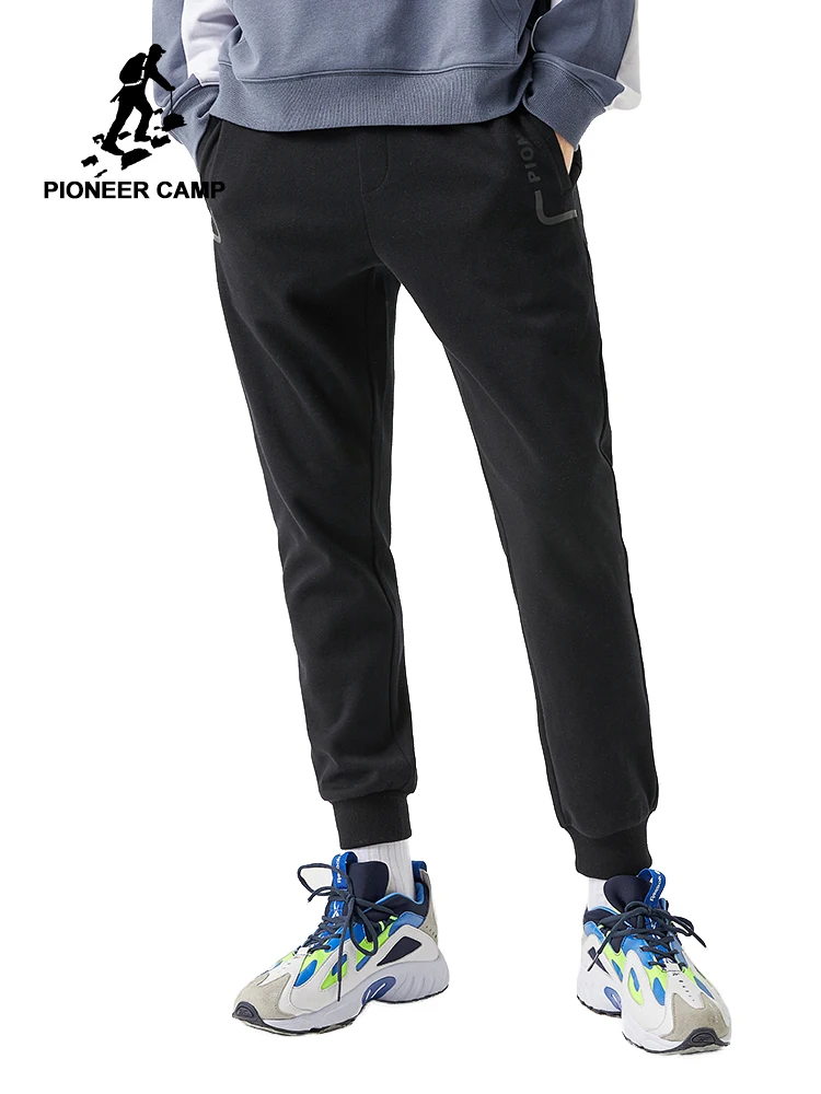 Pioneer Camp новые весенние хлопковые спортивные штаны для мужчин свободная