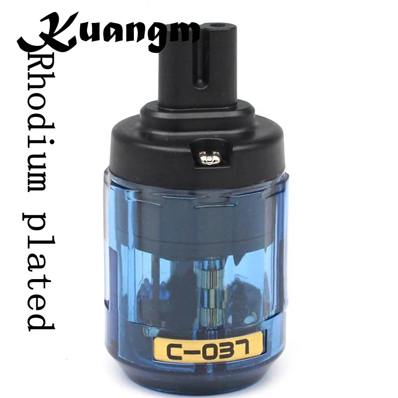 Kuangm Hi Fi 1 шт. родием Рисунок 8 C7 C 037 IEC разъем адаптера переменного тока Мощность iphone