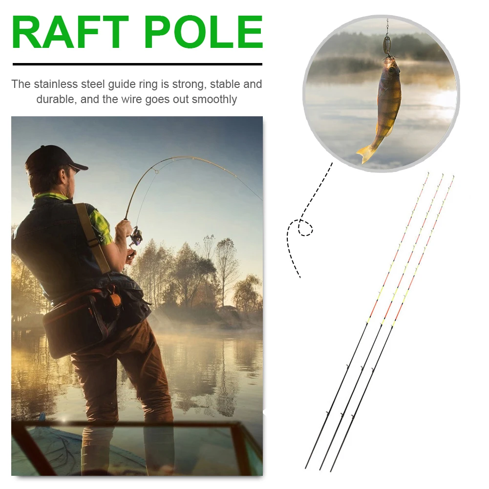 

55cm Raft Tip Half Full Titanium Alloy Repair Refit Replacement Fishing Rod Tip Fishing Tackle