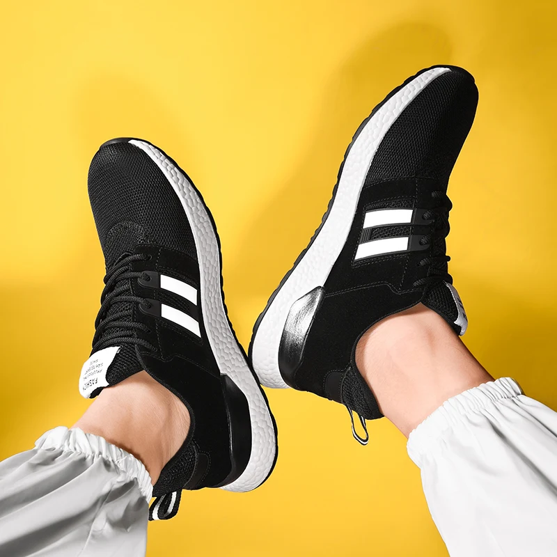 Damyuan 2020 мужские спортивные кроссовки дышащие красные легкие удобная