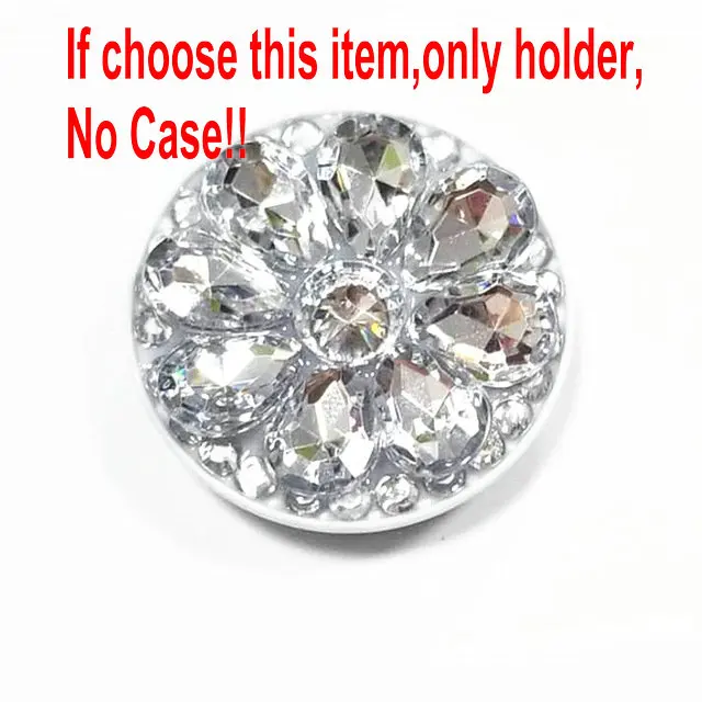 Diamond holder Блестящий перламутровый Прозрачный чехол для телефона s для iPhone 11 Pro Max XR XS MAX X 8 7 6 6S Plus чехол для iPhone 11 Pro XR XS MAX X Plus - Цвет: Diamond holder