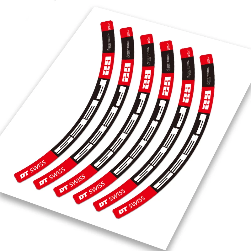 

DT 533D mountain wheel rim sticker bicycle sticker wheel set reflective change color custom waterproof modification