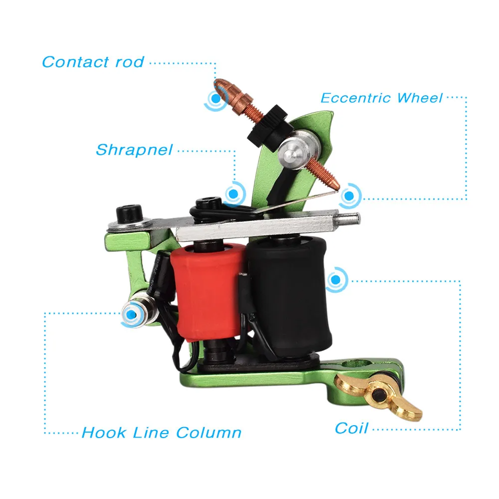 Профессиональная тату-машинка катушка для тату-машинки лайнер перманентного