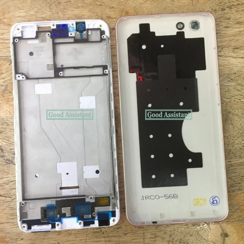 Черный/золотой корпус 6 0 дюйма для BBK Vivo Y71 Y71i Y71A задняя крышка аккумулятора детали