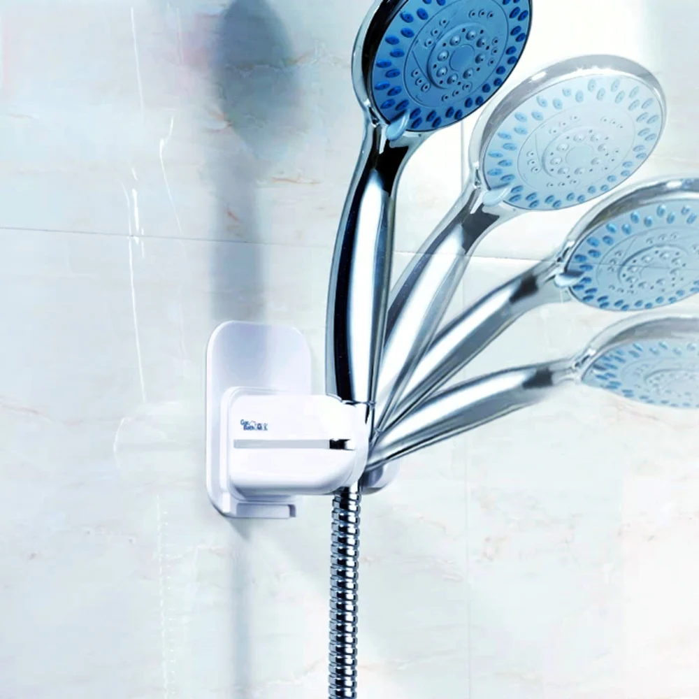 Насадка для душа с креплением на стену регулируемая головка 4 скорости крепление