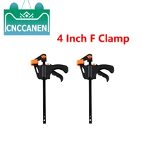 diy 4 inch woodworking clamp f clamp clip adjustable quick ratchet release speed squeeze work bar clamp hand wood working tool