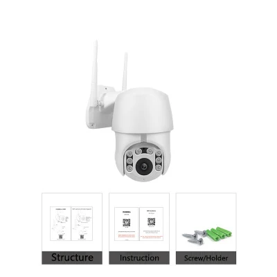 720P/1080P IP камера наружная PTZ беспроводная Обнаружение движения инфракрасная
