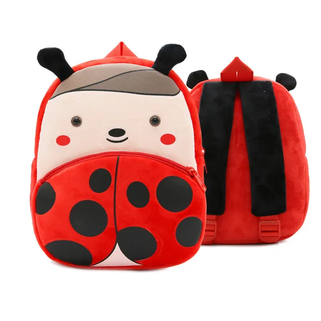 Fashion Kindergarten Schoolbag Cute Cartoon Kids Plush Backpacks Animal Backpack Children School Bags Girls Boys Backpack Gift