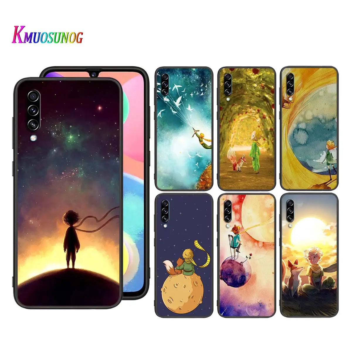 

The Little Prince for Samsung Galaxy A90 5G A80 A70S A70 A60 A50S A40 A30 A20E A20 A20S A10S A10 Black Phone Case