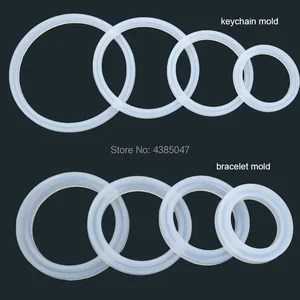 1 шт. 60708090100120 силиконовая Ювелирная Форма браслет из эпоксидной смолы браслет Ключ Форма для выпечки цепочки ручной работы из смолы ремесло форма для изготовления ювелирных изделий сумка