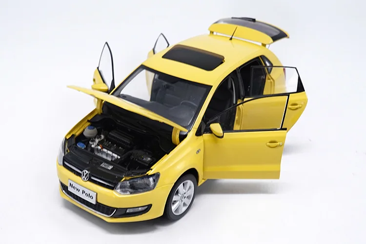 Лучшие продажи, 1:18, новые модели из сплава VW P-OLO, модели автомобилей из литого металла, лучшая коллекция, Изысканные Подарки