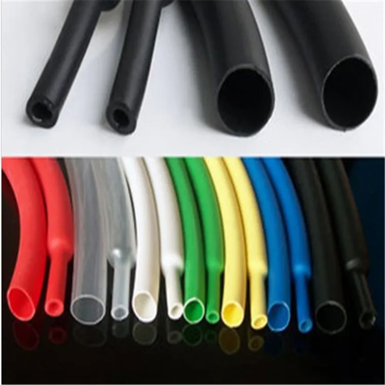 Черная термоусадочная трубка с двойными стенками водонепроницаемая содержит