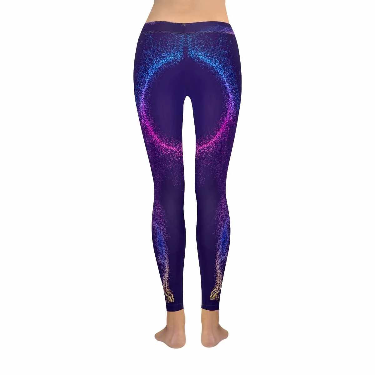

Custom Face Dark Purple All-Over Low Rise Leggings